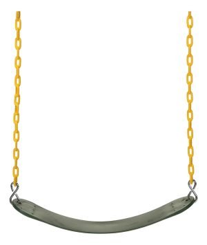 Hamaca Flexible Para Infantil Niños Cadena Forrada Colores