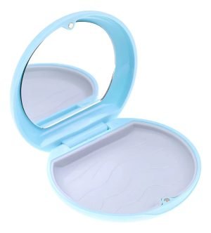 Estuche Para Alineadores Aparatos Dentales Con Espejo
