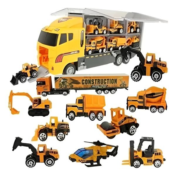 Camion Porta Vehiculos 12 En 1 Juguete Para Niños Regalo