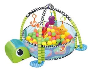 Gimnasio Para Bebe Alfombra Corral Con Pelotas Y Juguetes