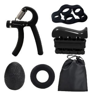 Hand Grip Ejercitador De Manos Regulable Set 5 Piezas
