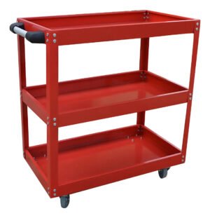 Carro Gabinete De Herramientas Para Taller 3 Estantes