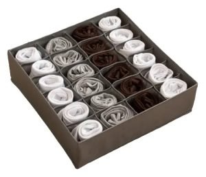 Caja Organizador De Ropa Interior 24 Divisiones