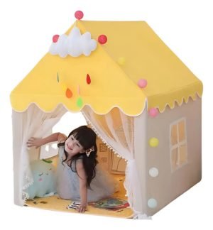 Carpa Para Niños Casita Para Interior O Exterior Con Luces