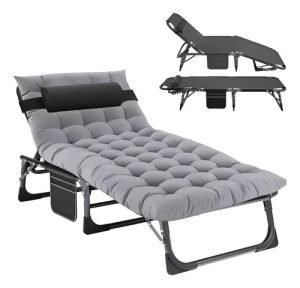 Catre Plegable Acolchonado Dormir Para Cama Comoda Siestas