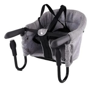 Silla De Comer Bebe Para Mesa Ajustable Plegable Portatil