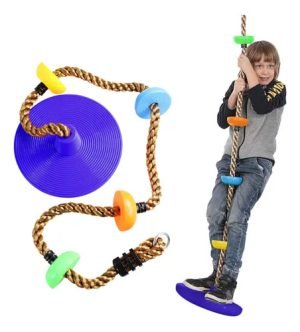 Hamaca Cuerda Para Trepar De 2 Metros, Escalada Para Niños